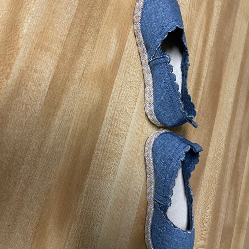 Baby GAP Espadrille Slip-On Shoes Toddler Size 6 - Picture 6 of 9